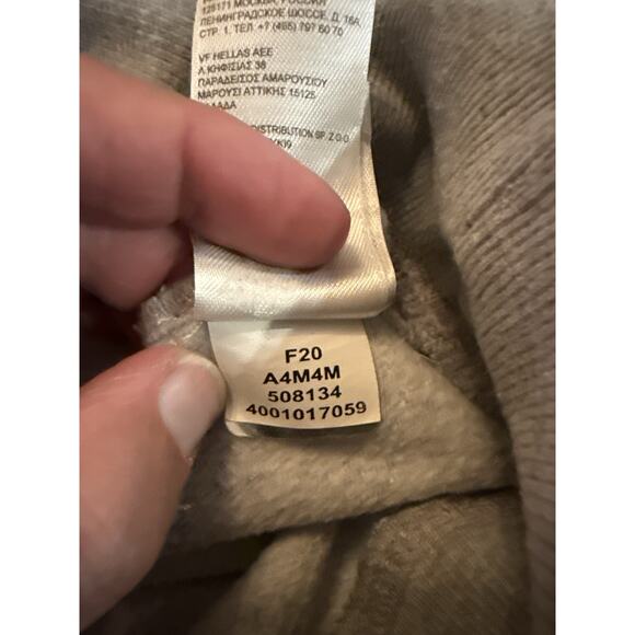 The North Face Women’s Medium Gray Pullover Hoodie Sweatshirt Fleece Lined - Picture 8 of 9